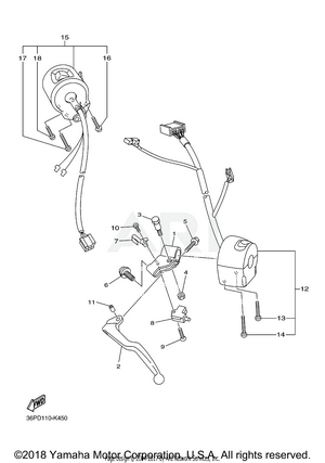 HANDLE SWITCH LEVER