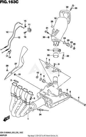 MUFFLER (GSX-S1000AL9 E33)