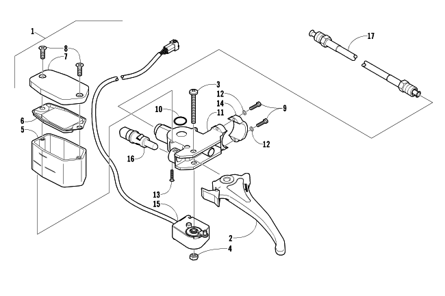 HYDRAULIC BRAKE CONTROL ASSEMBLY