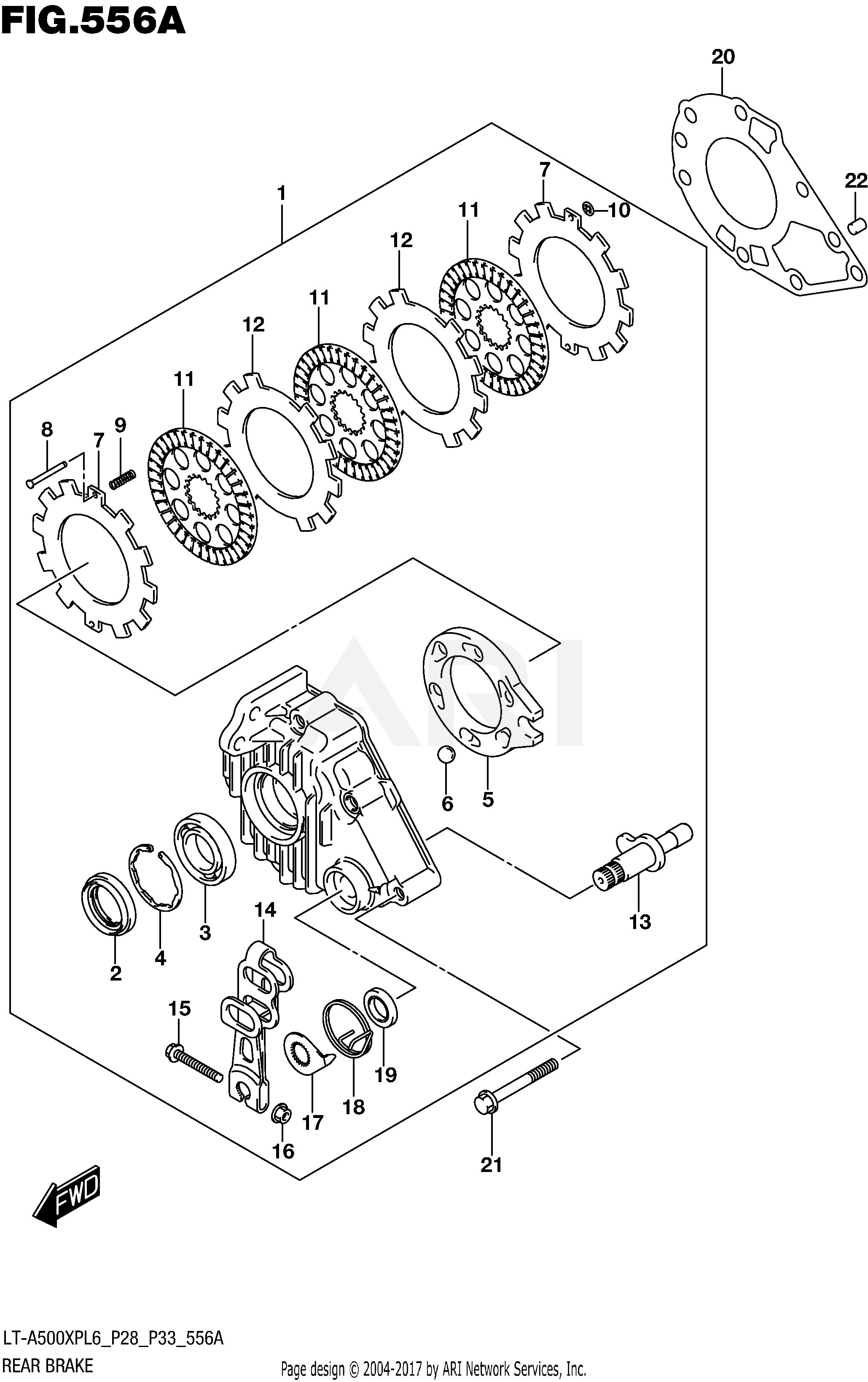 REAR BRAKE