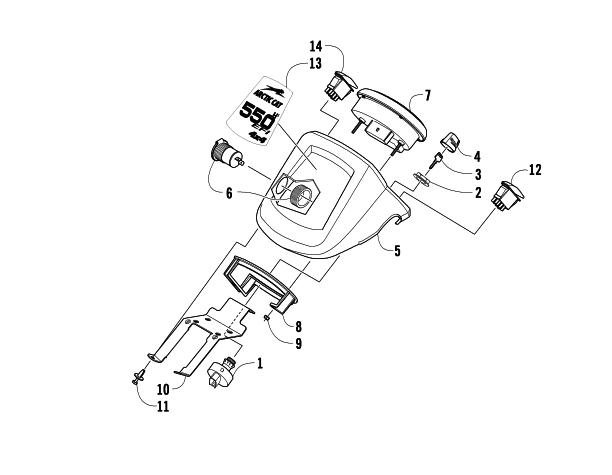 INSTRUMENT POD ASSEMBLY