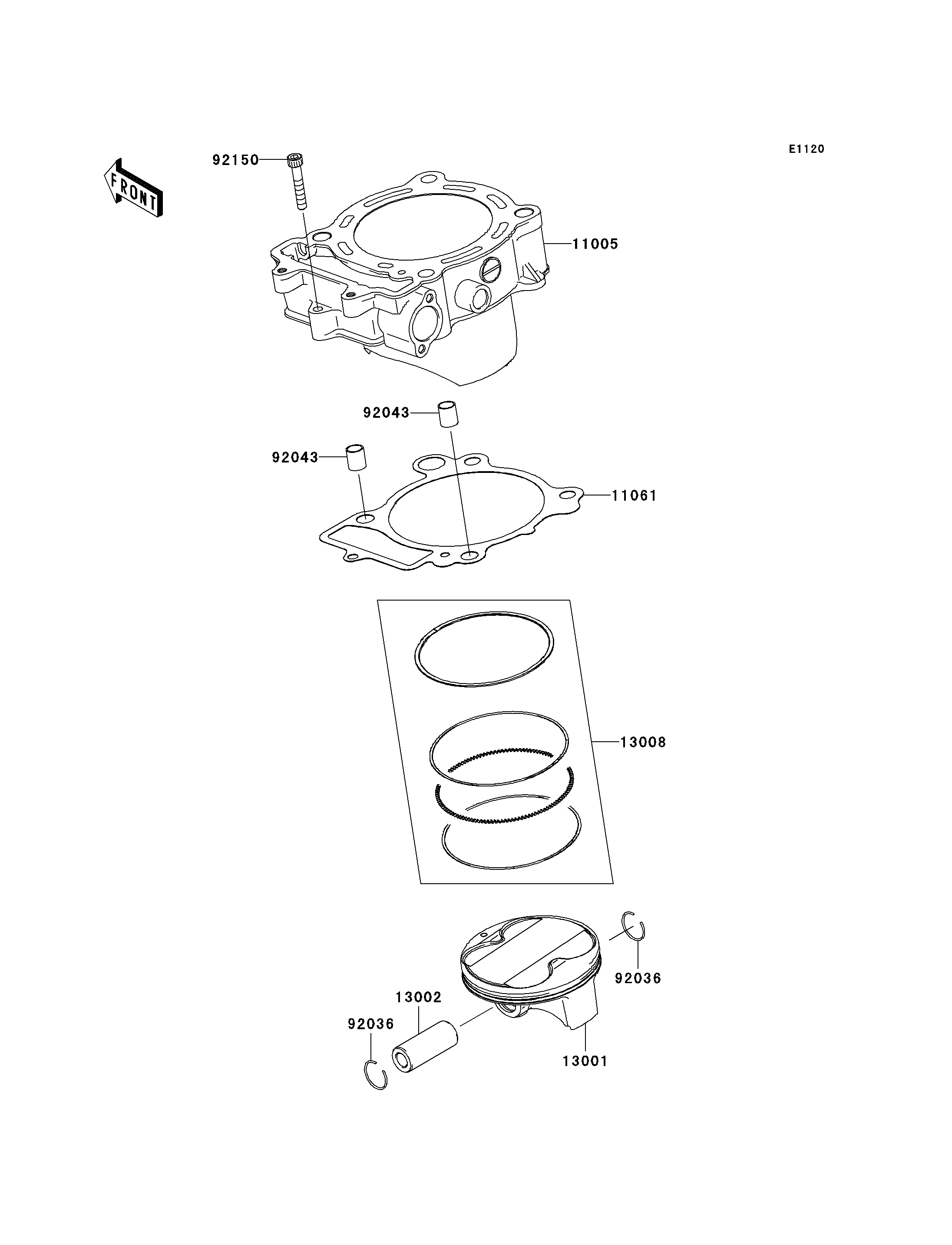 Cylinder/Piston(s)