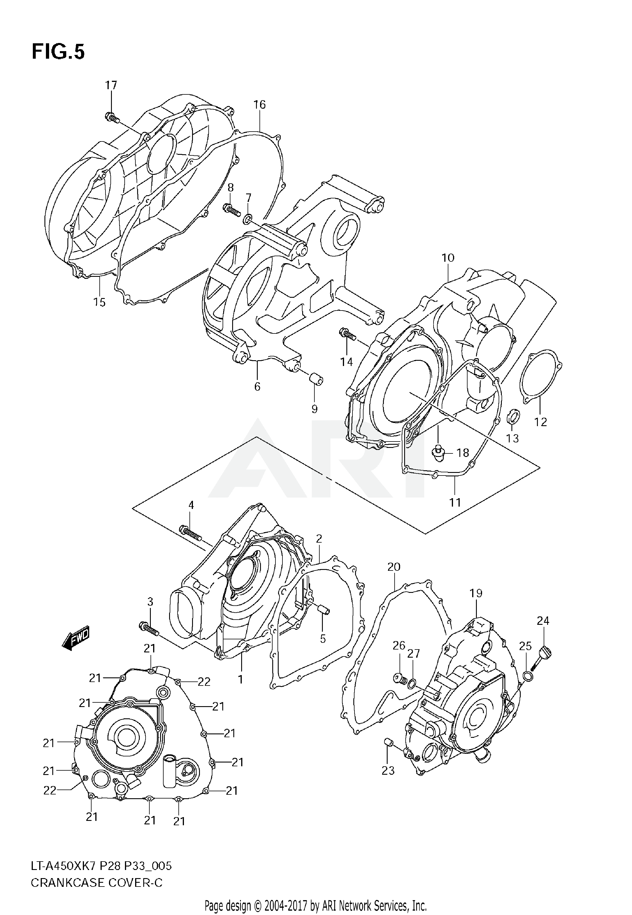 CRANKCASE COVER