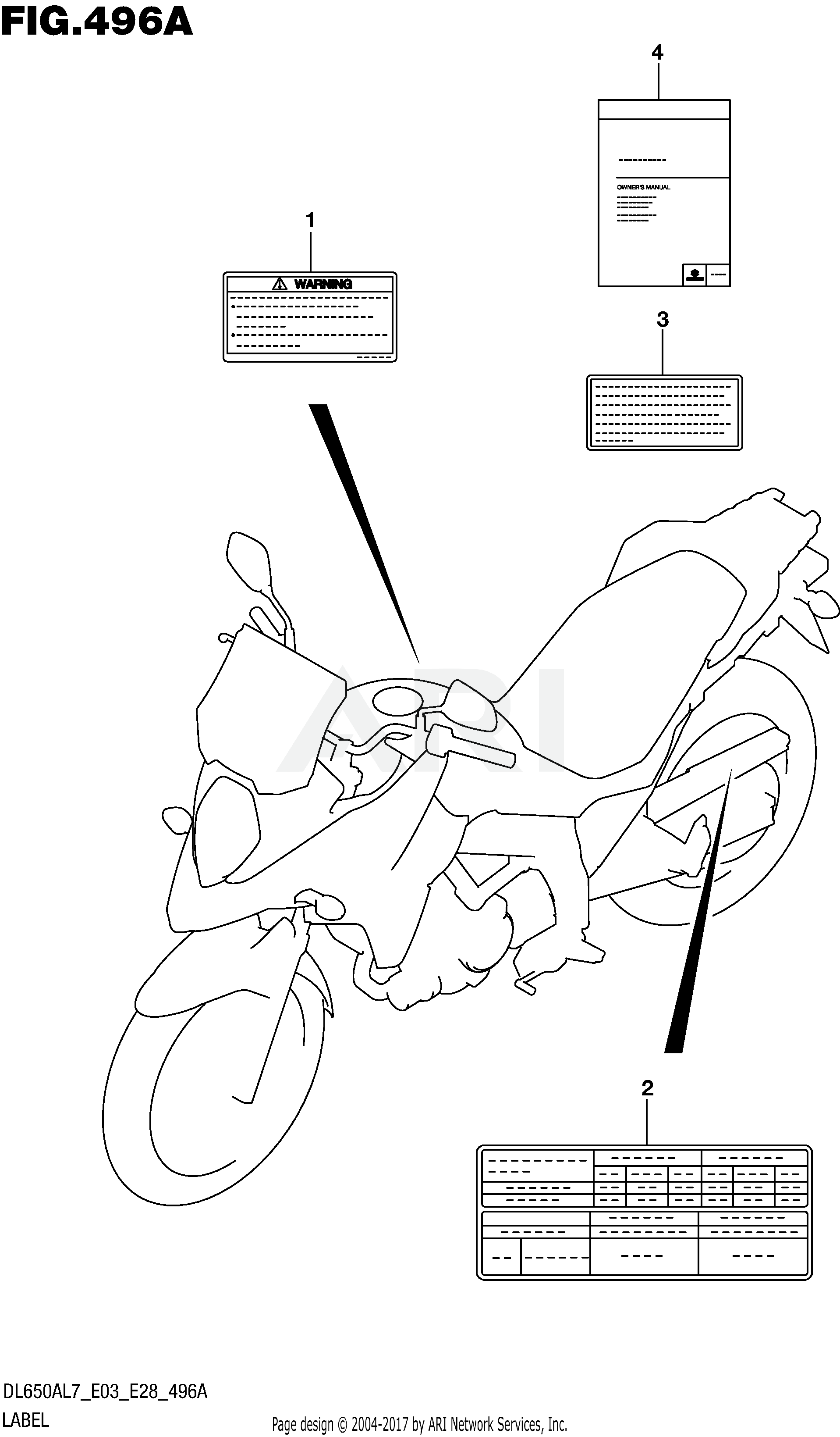 LABEL (DL650AL7 E03)