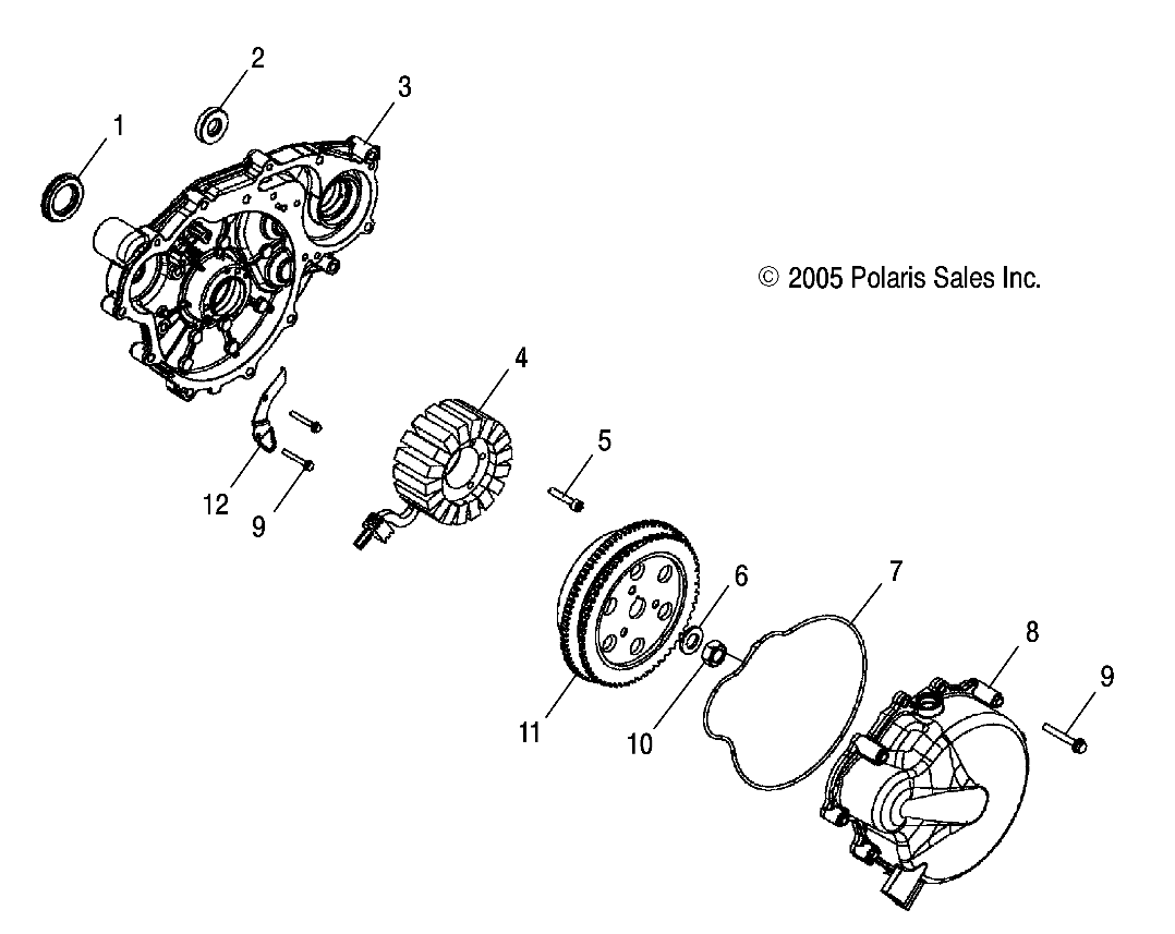 ENGINE, MAGNETO - R07RF68AD/AF (4999202259920225E04)