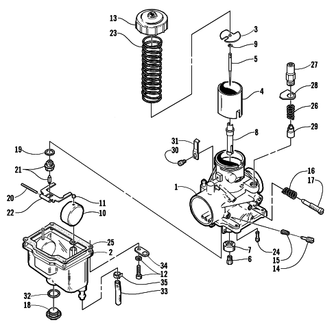 CARBURETOR VM34