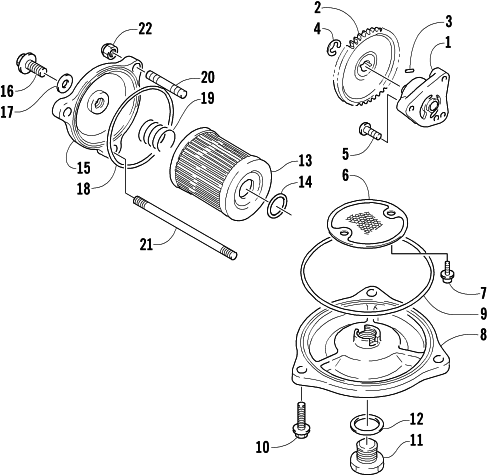 OIL PUMP ASSEMBLY