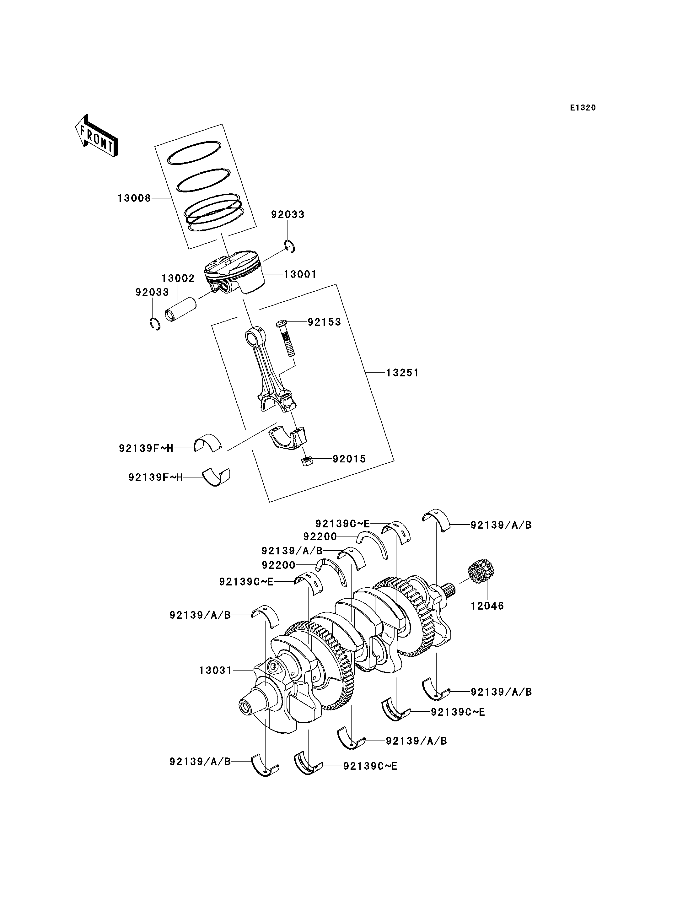 Crankshaft/Piston(s)