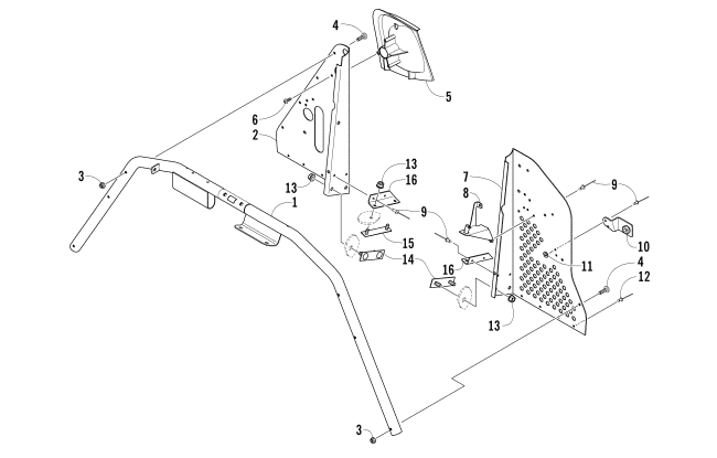 STEERING SUPPORT ASSEMBLY