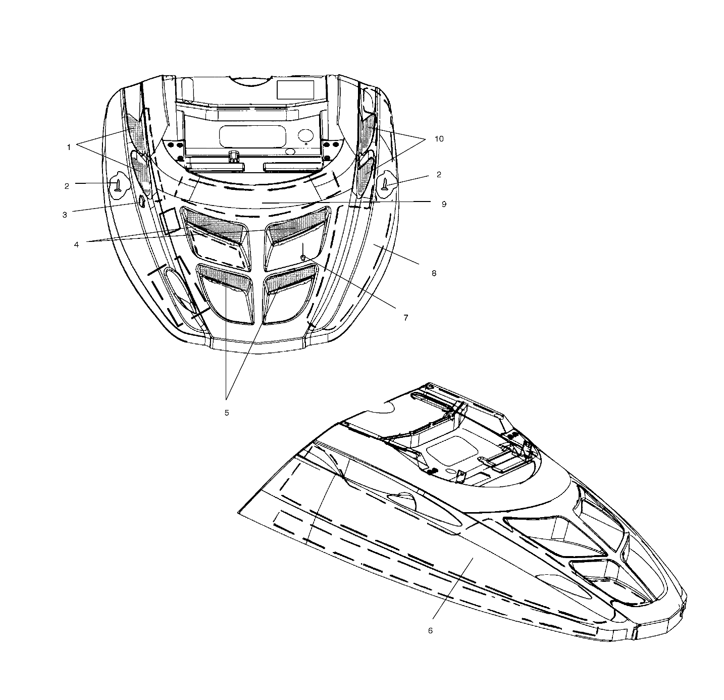 HOOD - FOAM/FOIL - S01SS7AS (4960946094A011)