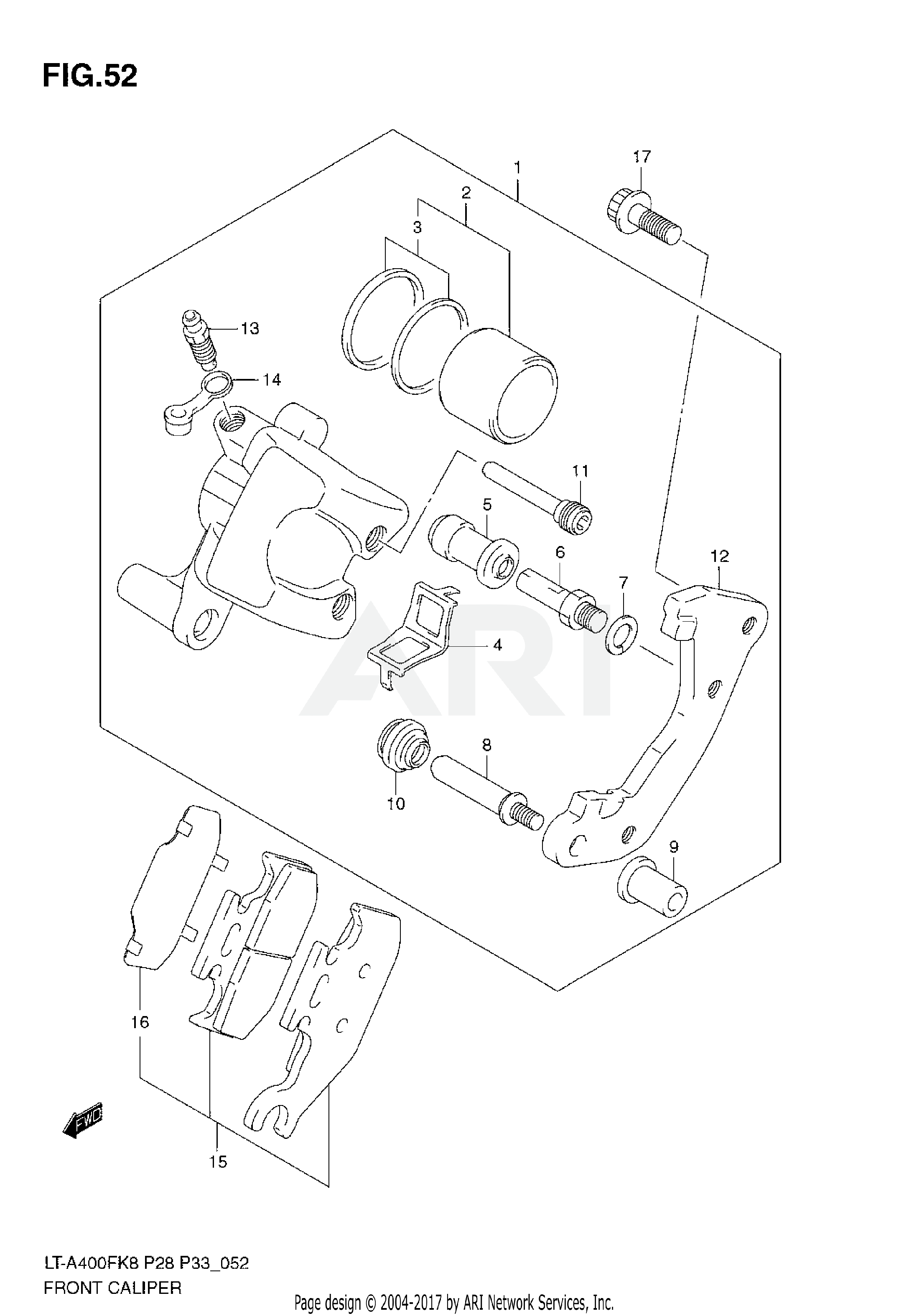 FRONT CALIPER