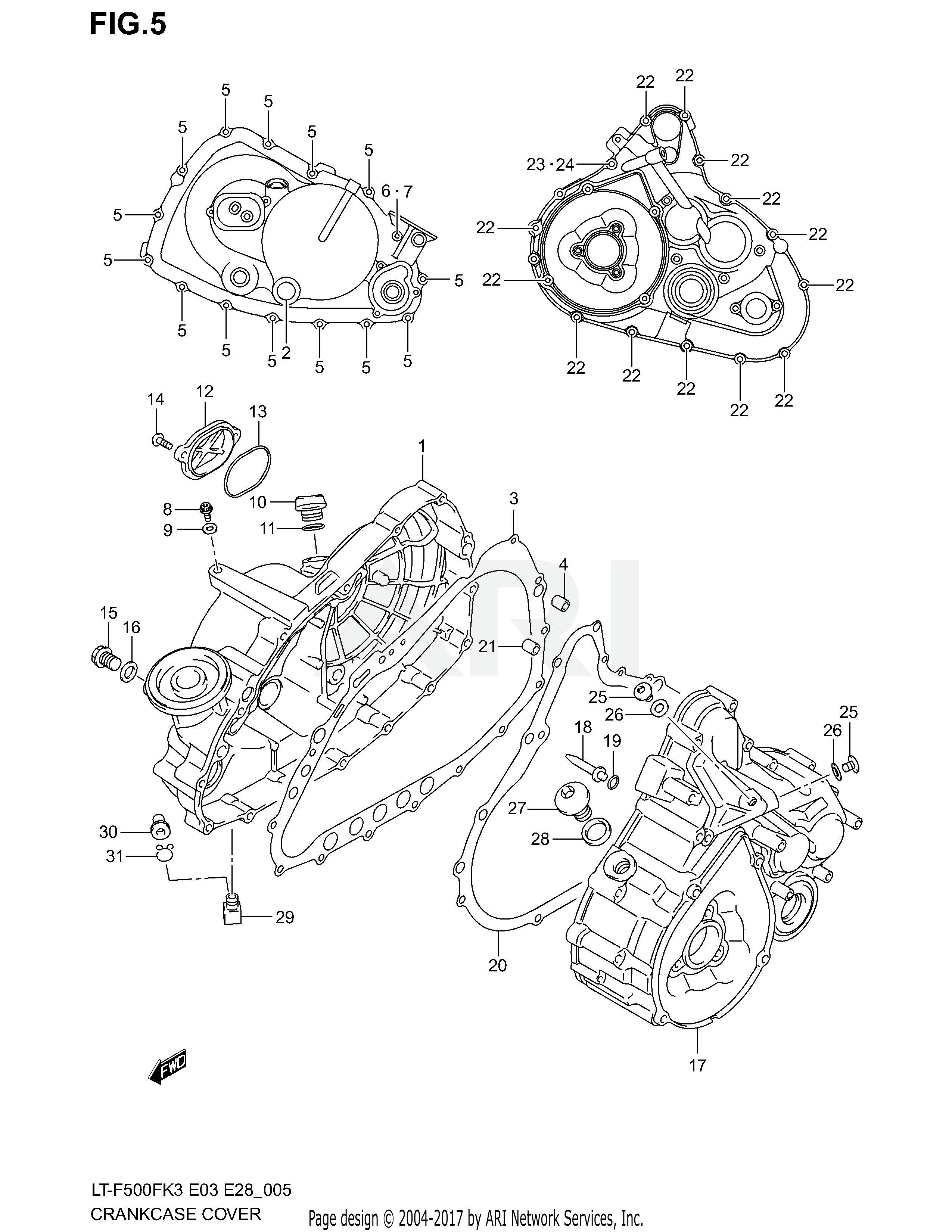 CRANKCASE COVER