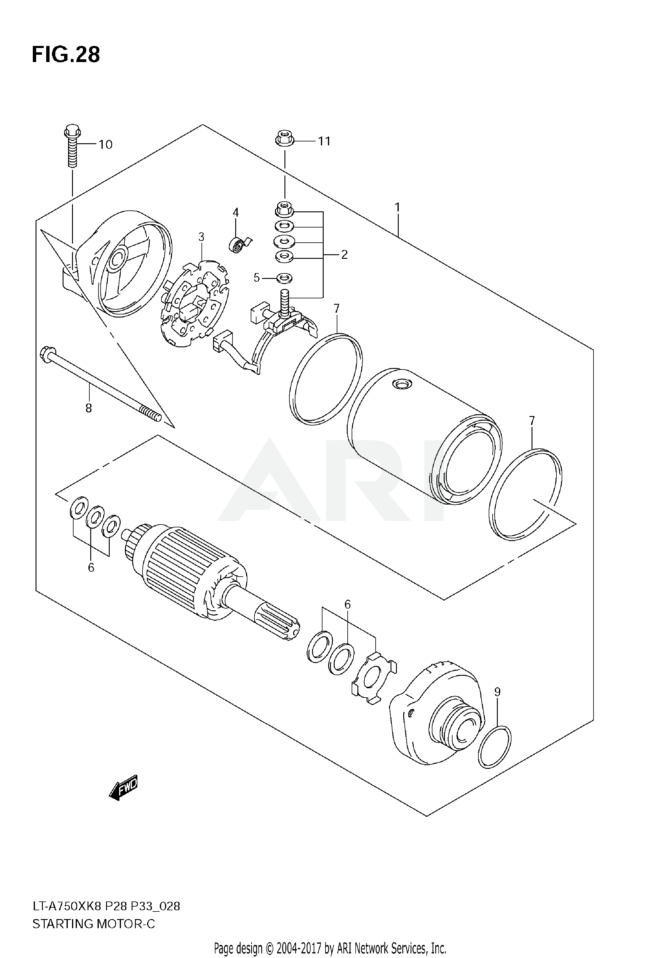 STARTING MOTOR