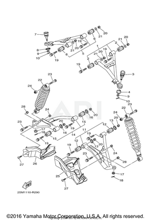 FRONT SUSPENSION WHEEL