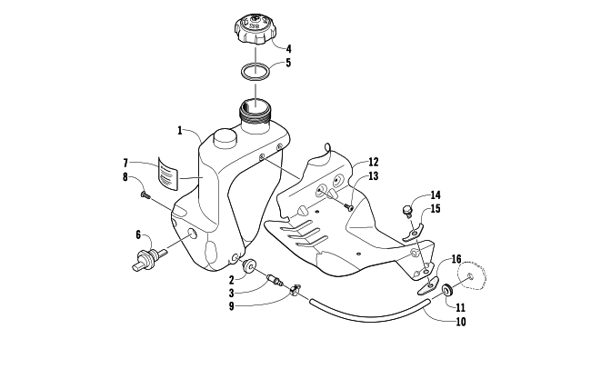 OIL TANK ASSEMBLY