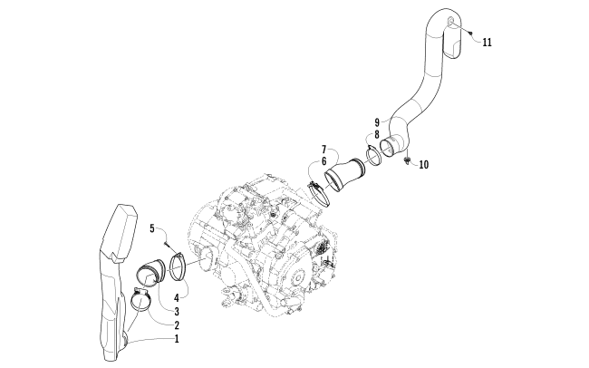 CASE/BELT COOLING ASSEMBLY