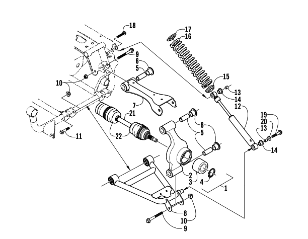 REAR SUSPENSION ASSEMBLY