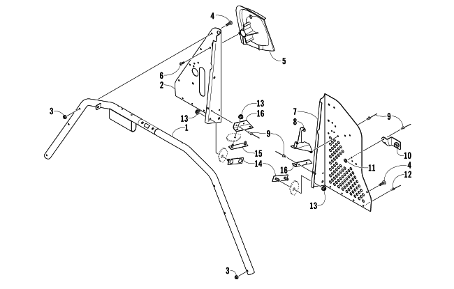 STEERING SUPPORT ASSEMBLY