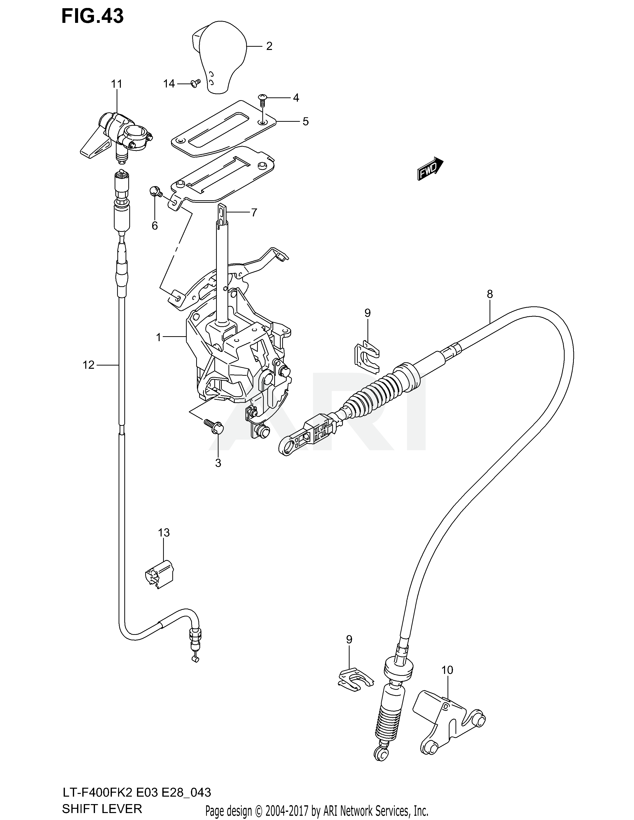 SHIFT LEVER