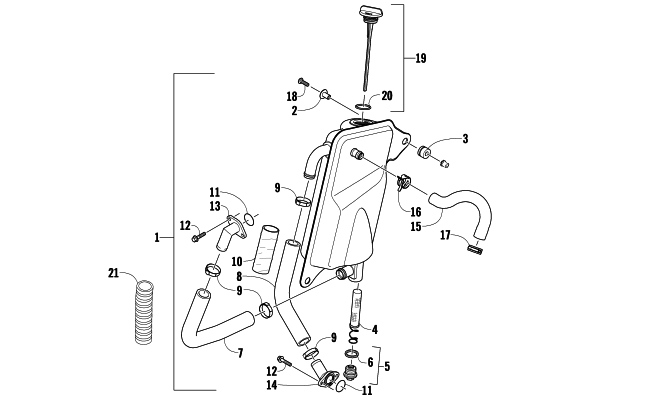 OIL TANK ASSEMBLY