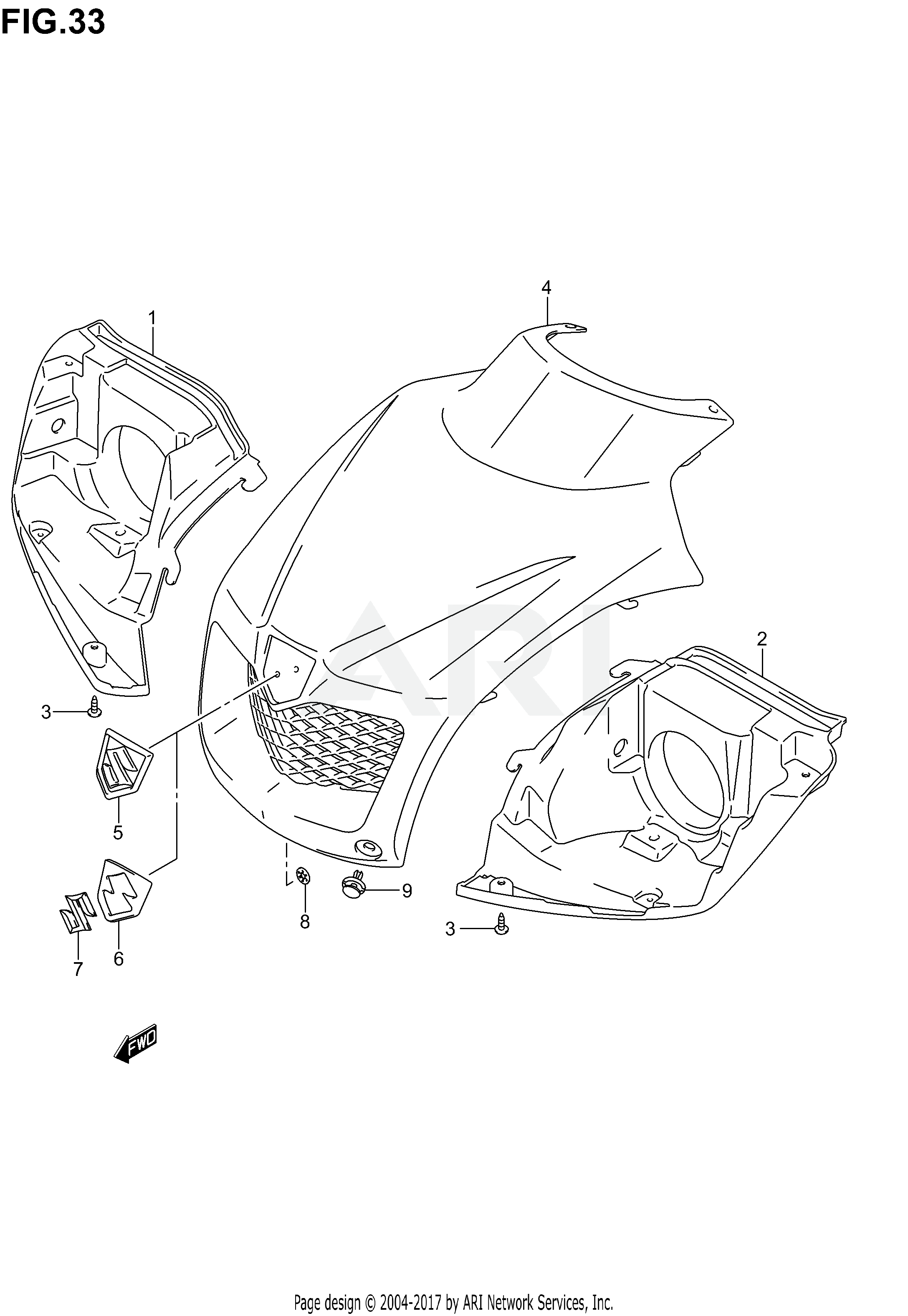 HEADLAMP HOUSING