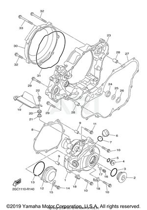 CRANKCASE COVER 1