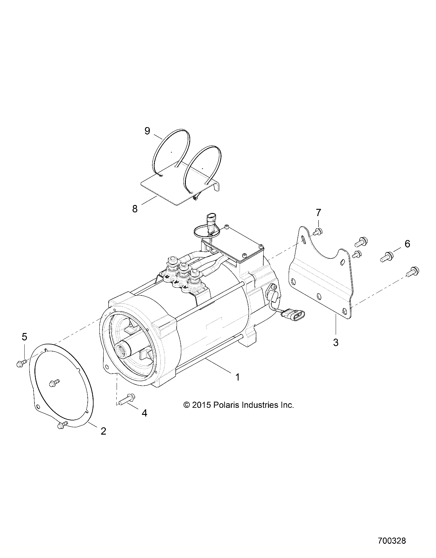 ELECTRICAL, MOTOR, 48 VAC - R19RMAE4G8/G9 (700328)