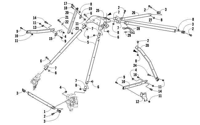 STEERING SUPPORT ASSEMBLY