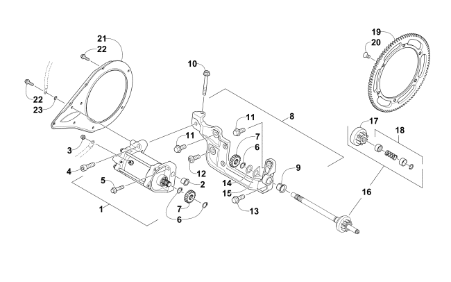 STARTER MOTOR ASSEMBLY