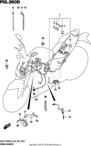 WIRING HARNESS (GSX-S1000YAL9 E03)