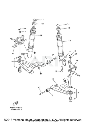 FRONT SUSPENSION WHEEL