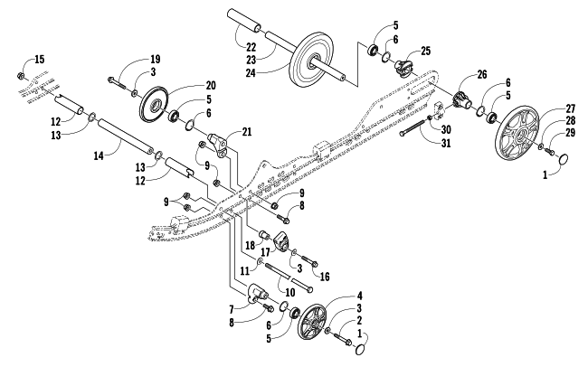 IDLER WHEEL ASSEMBLY