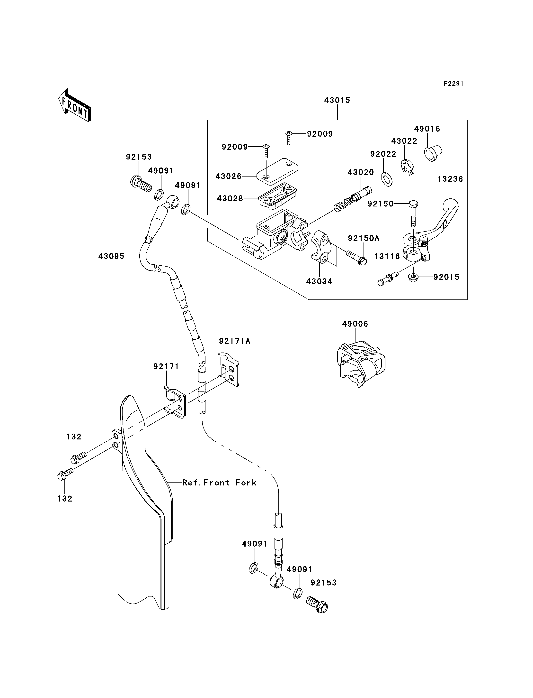 Front Master Cylinder