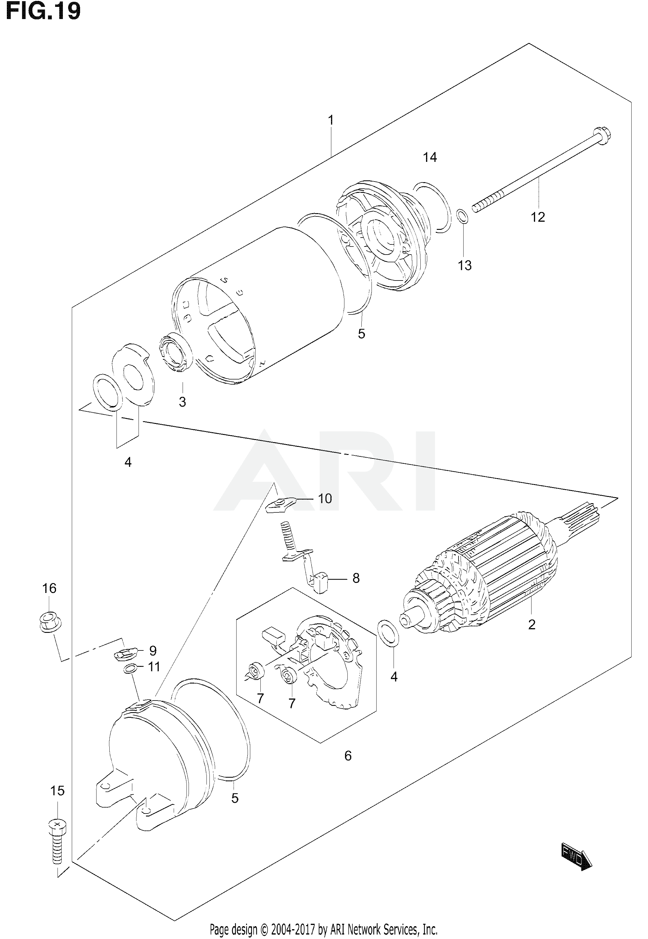 STARTING MOTOR