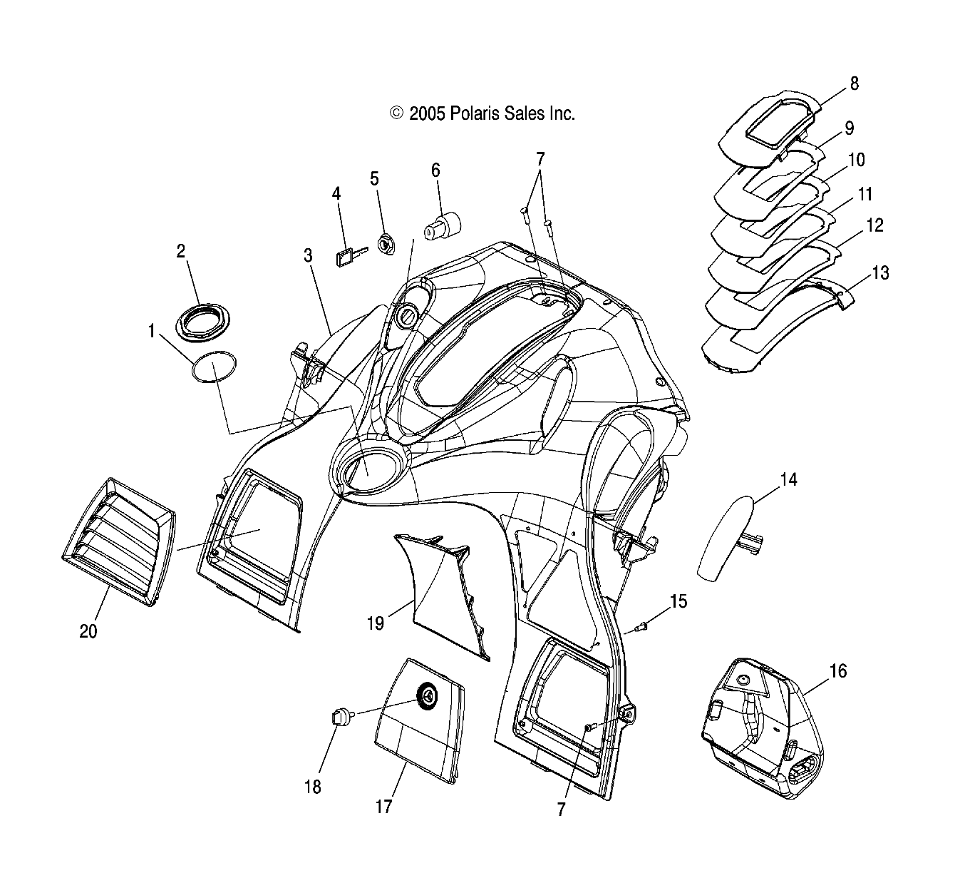 CONSOLE - S06PS7FS (4997479747A14)