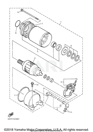 STARTING MOTOR