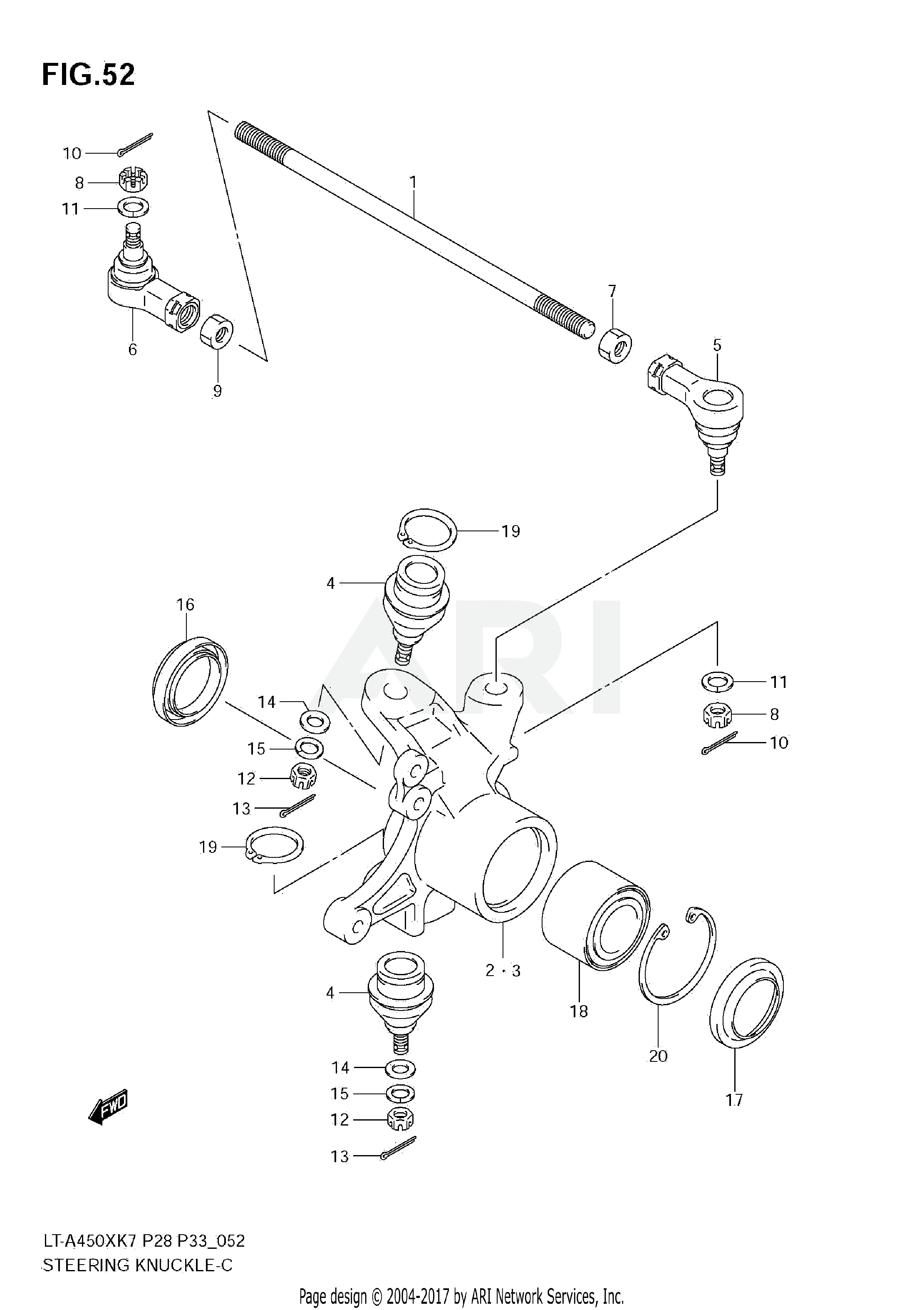 STEERING KNUCKLE