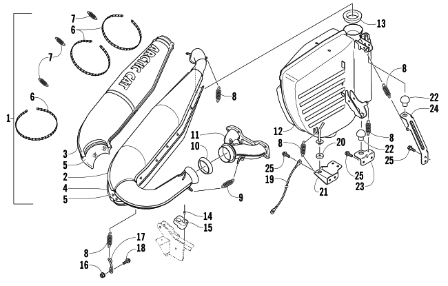 EXHAUST ASSEMBLY