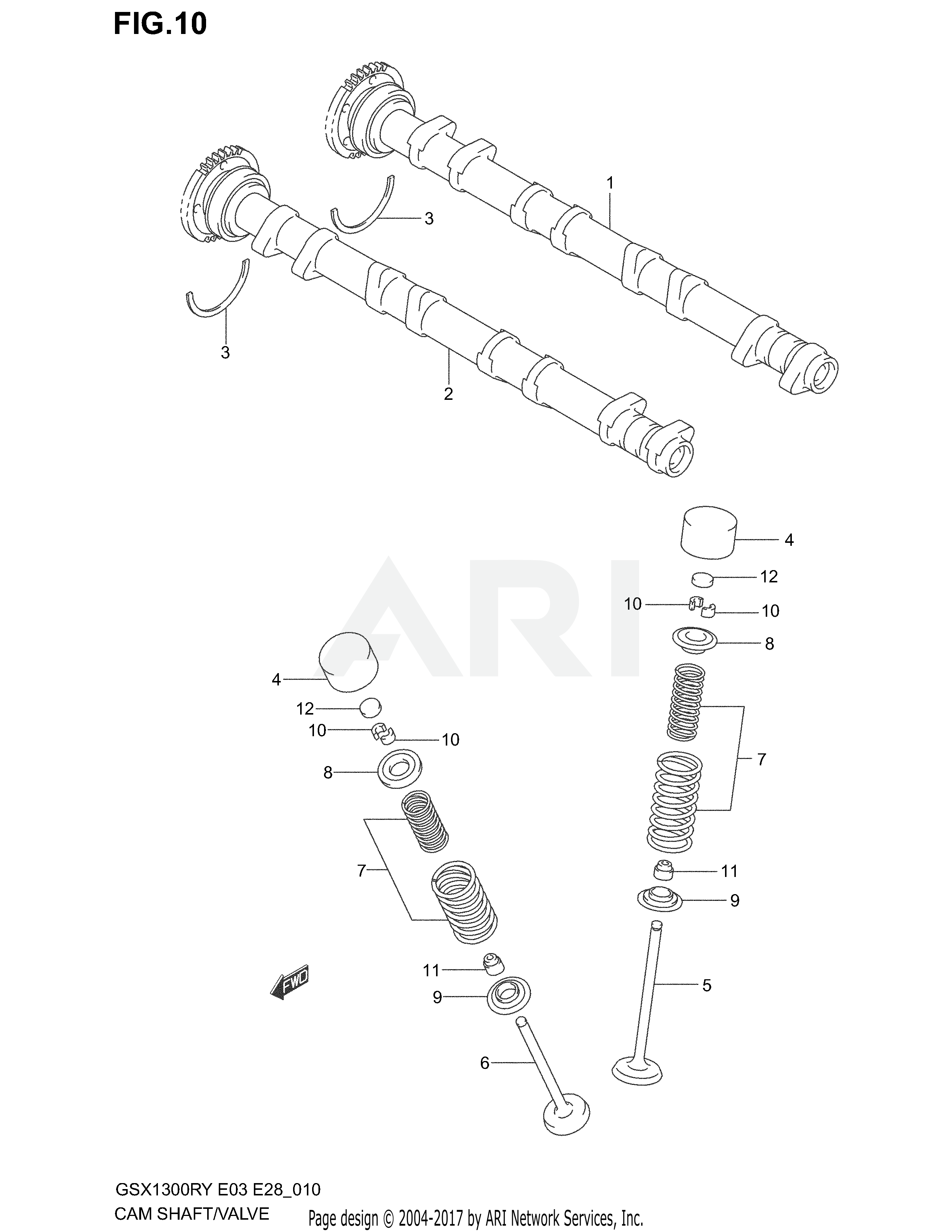 CAM SHAFT - VALVE