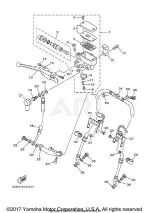 FRONT MASTER CYLINDER