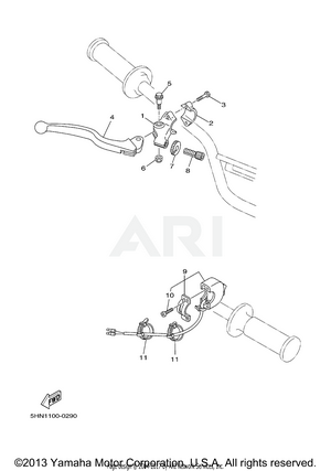 HANDLE SWITCH LEVER