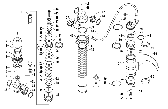 FRONT SUSPENSION SHOCK ABSORBER