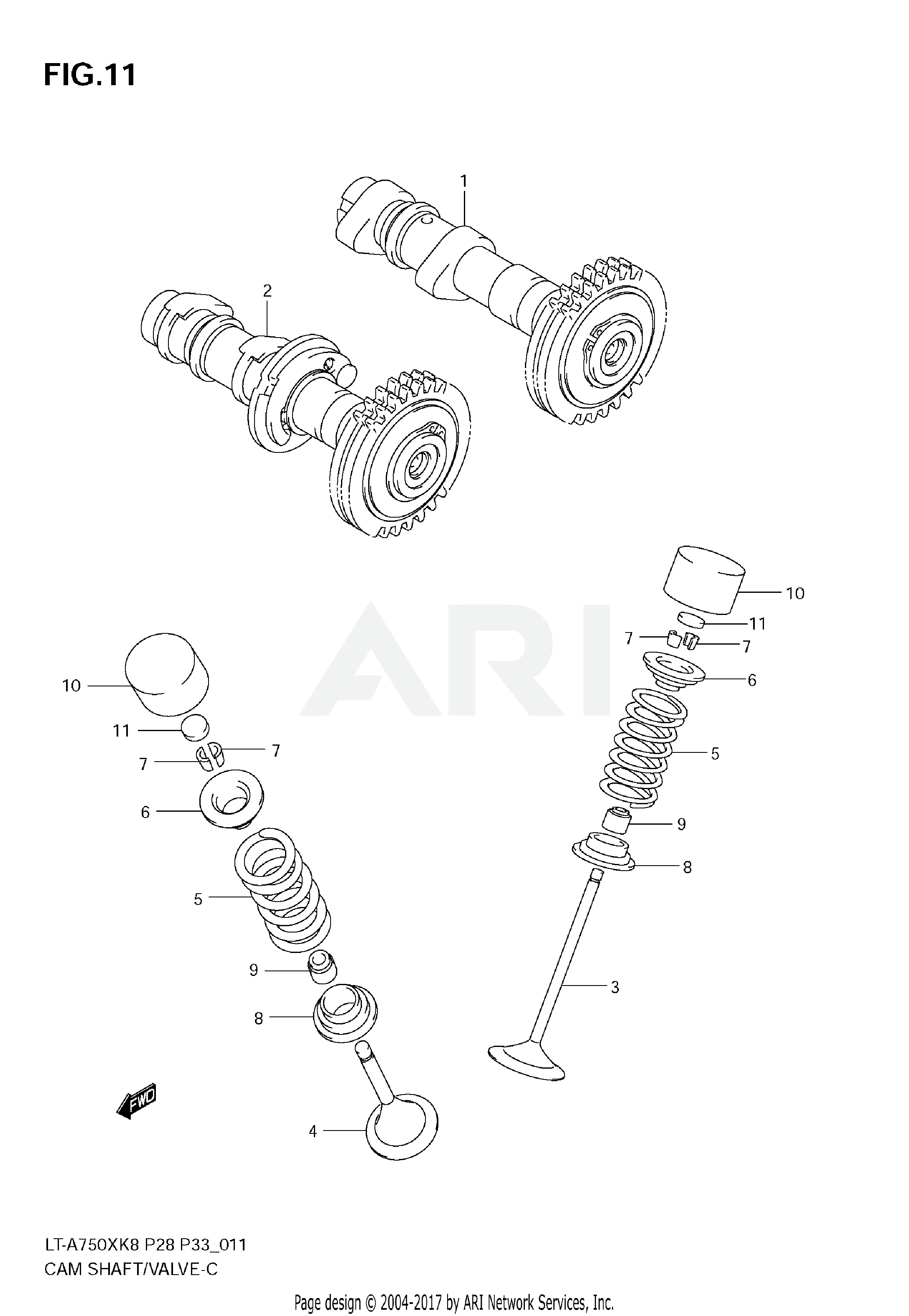 CAMSHAFT-VALVE