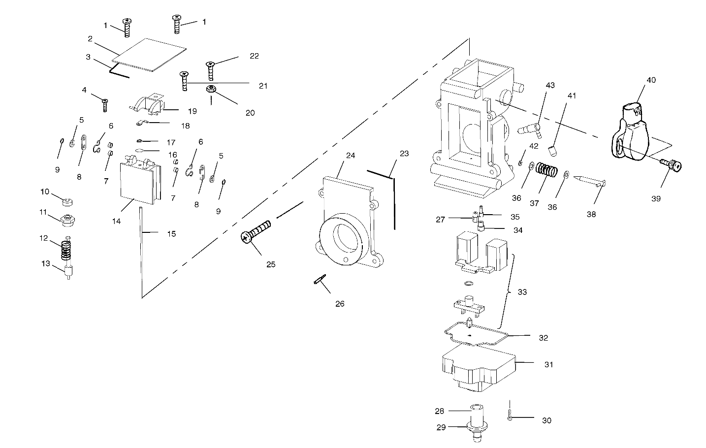 CARBURETOR - S01SR7AS (4960286028C008)