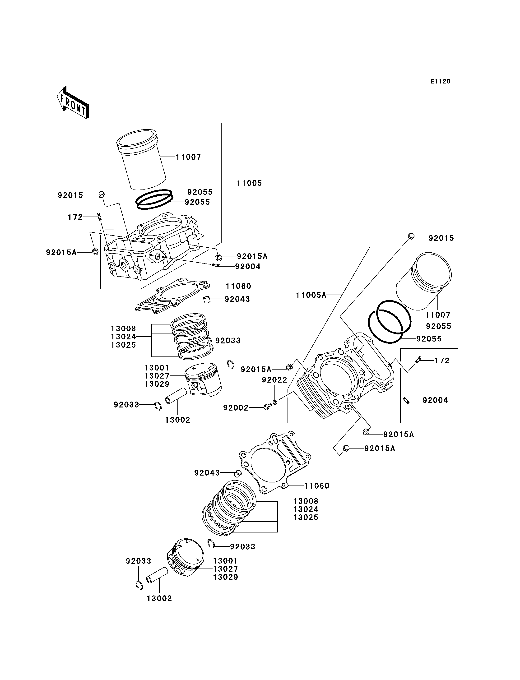 Cylinder/Piston(s)