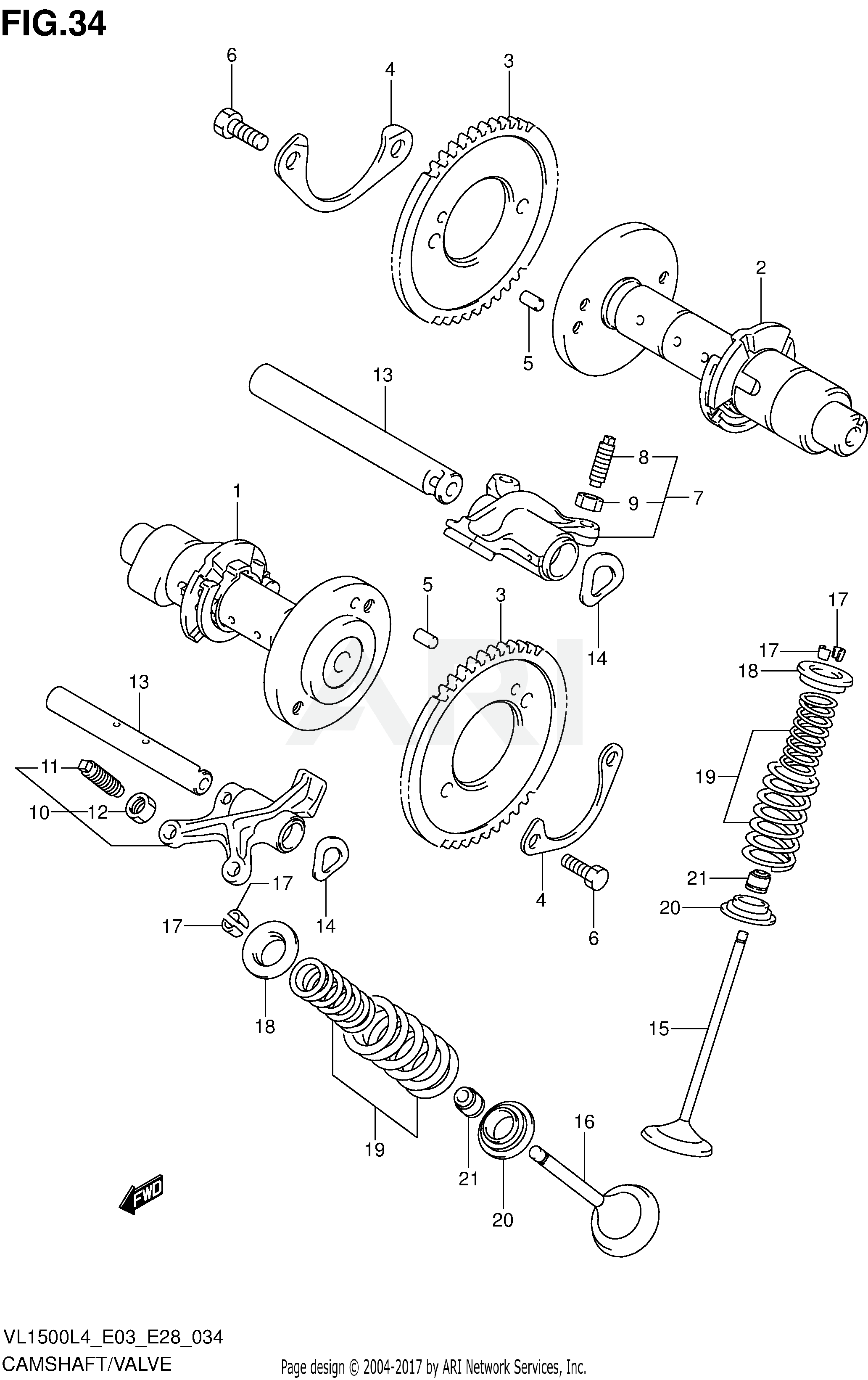 CAMSHAFT/VALVE