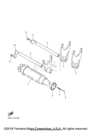 SHIFT CAM FORK