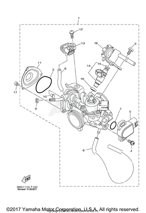 THROTTLE BODY ASSY 1