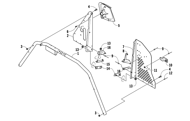 STEERING SUPPORT ASSEMBLY