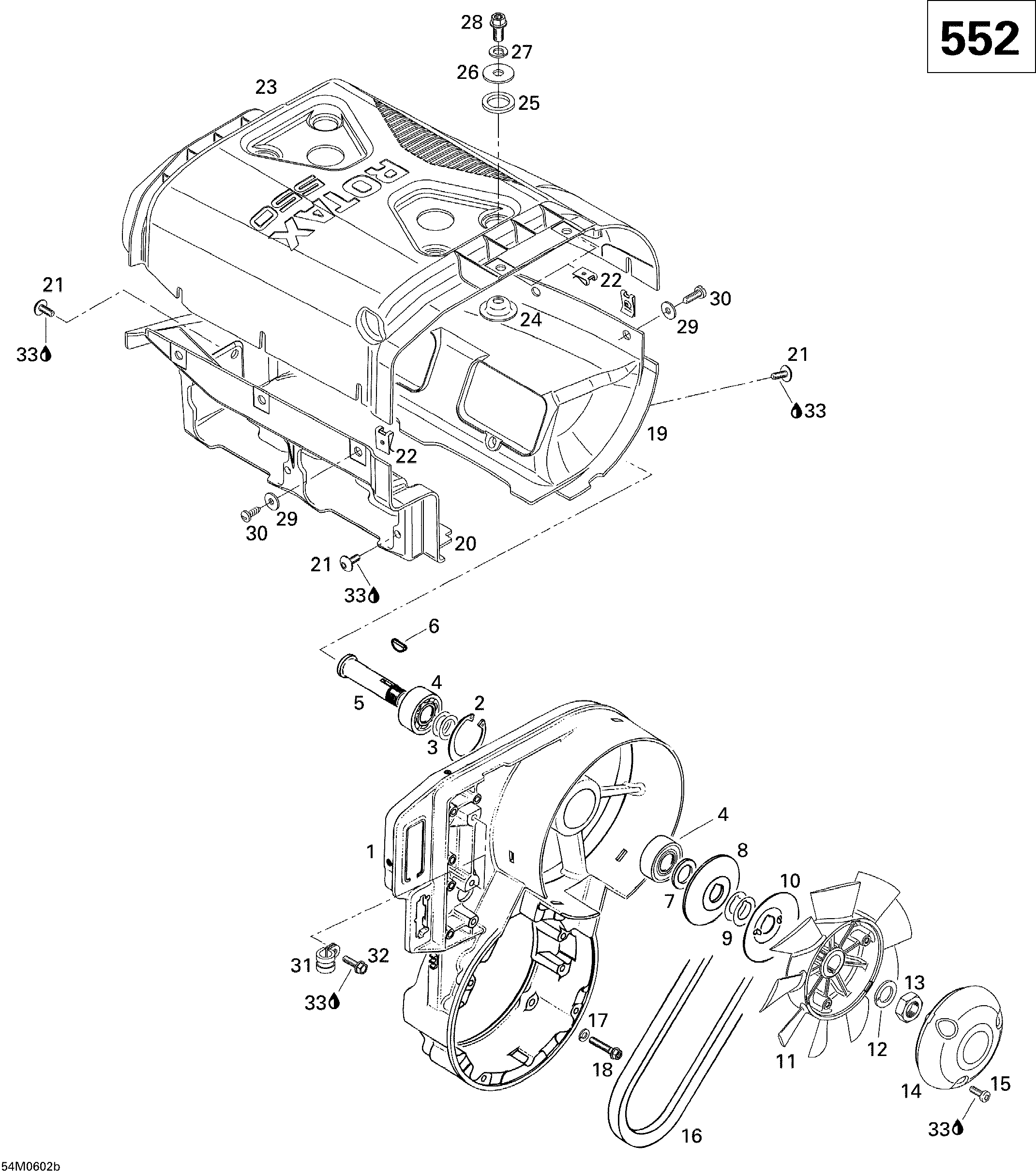 Fan MX Z 552